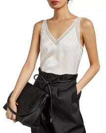 Ted Baker Lilyane Mesh-Trimmed Top Women - Bloomingdale s at Bloomingdales